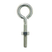 HAMPTON 1/4 in. X 2-5/8 in. L Stainless Stainless Steel Eyebolt Nut Included 02-3456-437